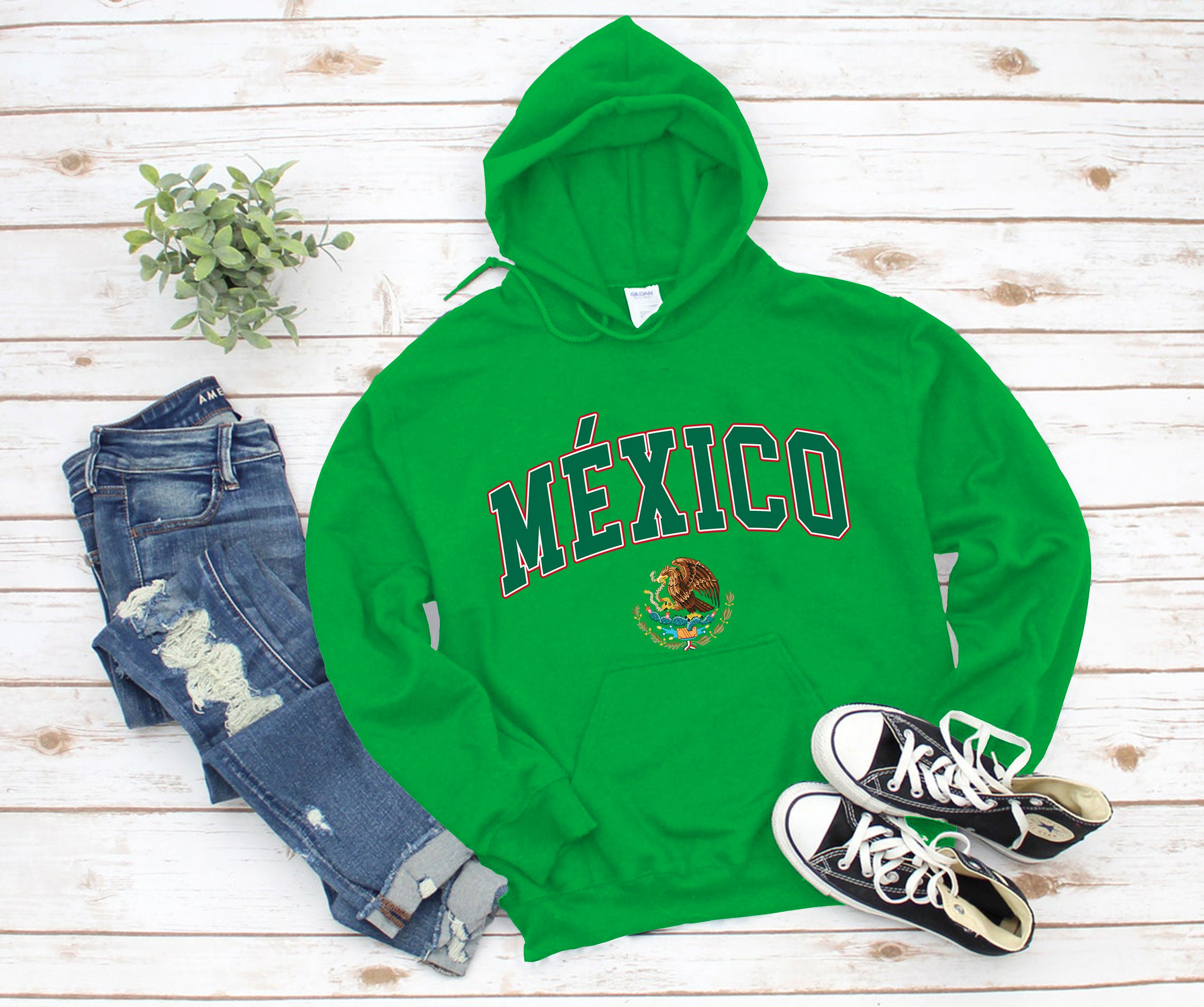 Mexico Hoodie, Coat of Arms of México Sweatshirt, Cozy Mexico Hoodie, Coat of Arms of México Sweatshirt, Cozy