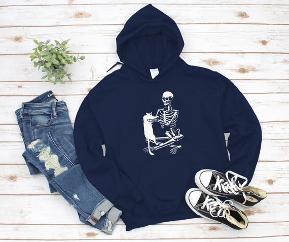 Cat holding sweatshirt discount