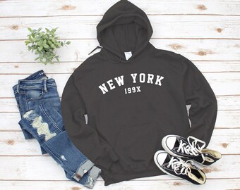 NewYork New York 199x Hoodie Sweatshirt NY City Comfort Cotton