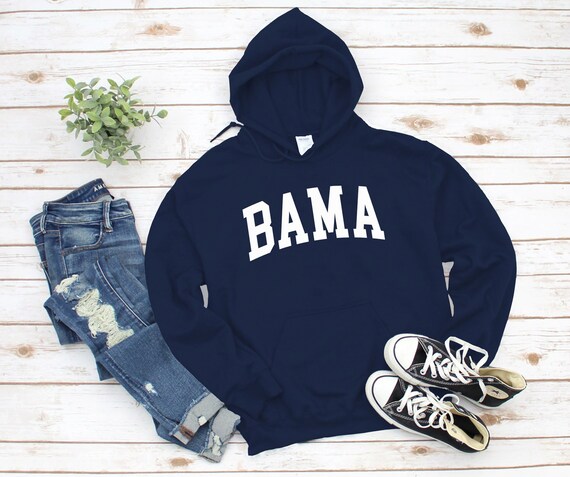 Bama Hoodie Sweatshirt Comfort Alabama Sweater Alabama College Pullover for Women and Men S 5XL Etsy