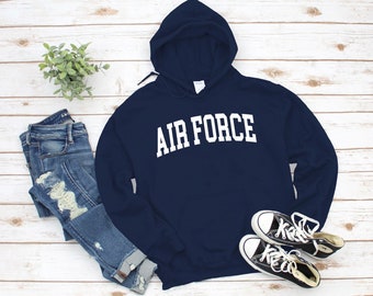 Air Force-hoodie: unisex comfortabele trui, militair cadeau