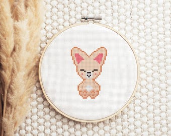 Cross Stitch Pattern Kpop group Stray Kids skzoo FoxI.Ny keychain | PDF Digital Pattern