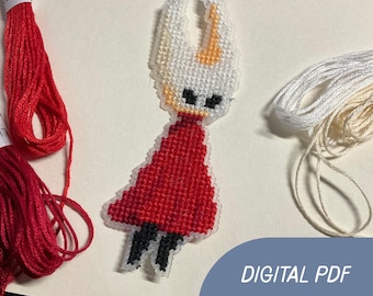 Videogame Character Cross Stitch Pattern | Digital Product Instant Download PDF