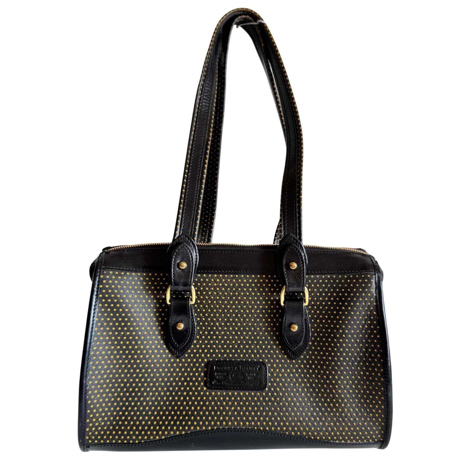 DOONEY&BOURKE　ボストンバック レザー　ロゴ　ゴールド金具 Dooney bourke bag - Etsy 日本