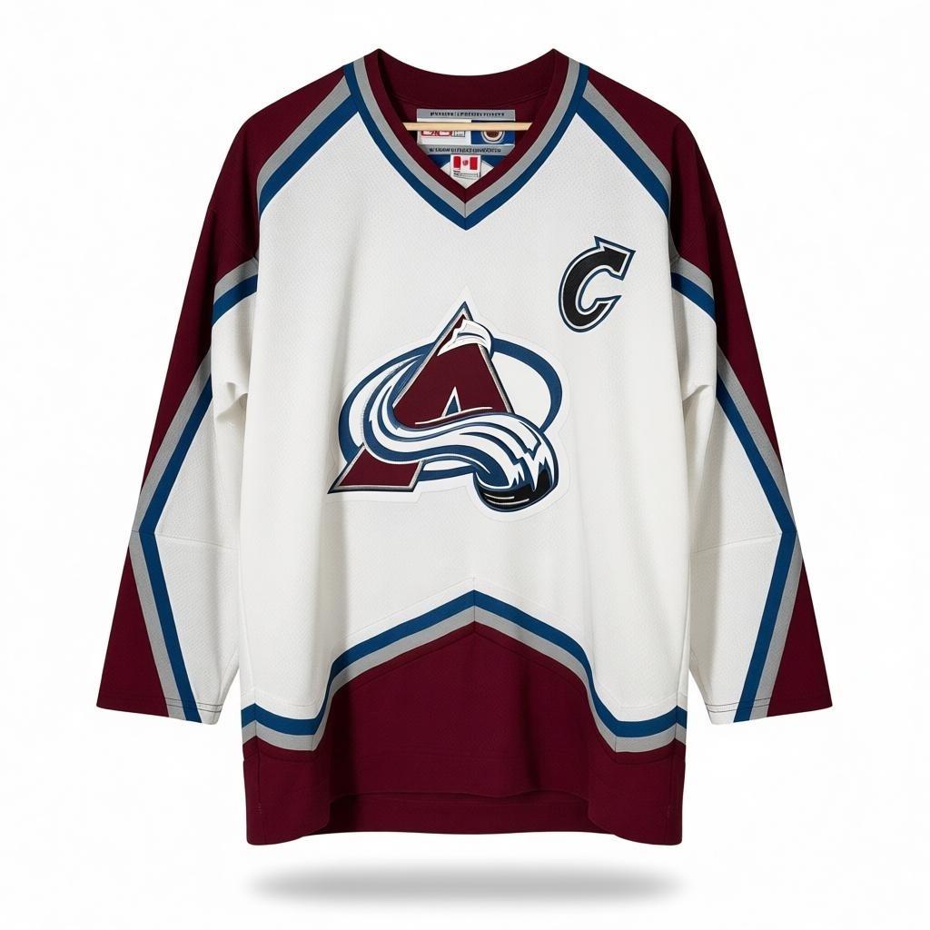 Maillot De Hockey CCM Vintage Vierge - Taille XL, Fabriqué Au Canada