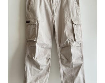 Pantalones cargo Ralph Lauren de la marca VTG Polo Jeans Company, estilo militar paracaidista, para hombre, talla 42 x 30