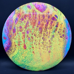 Disc golf disc, Dyed Discraft ESP Thrasher Driver 172-174g, 12/5/-3/2, disc golf gift for any holiday or birthday