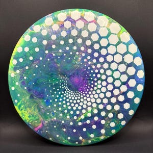 Dyed disc golf disc ESP Buzzz Midrange 170-172g, disc golfer gift, custom dyed disc