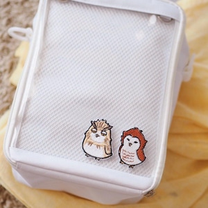 Anime Ita Bag 7 Styles Crossbody Shoulder Bag with Embroidery Patch Animal Owls Fox Tree Cat Volleyball HQ