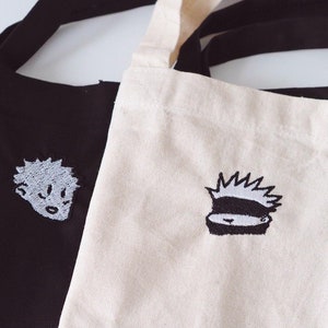 Anime Characters Tote Bag Embroidery Patch