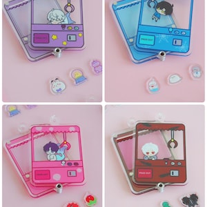 Love and Deepspace Fan Art Shaker Keychain Charm