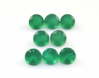 4mm 5mm size Green onyx round shape Cabochons gemstones 2mm Green onyx loose cabochons gemstones. 3mm 2.5mm
