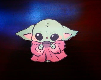 Yoda Kawaii Etsy