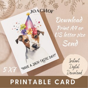 Premium Vector | Funny Jack Russell Terrier Character Drinking Water Vector Illustration 179857065 - View #3