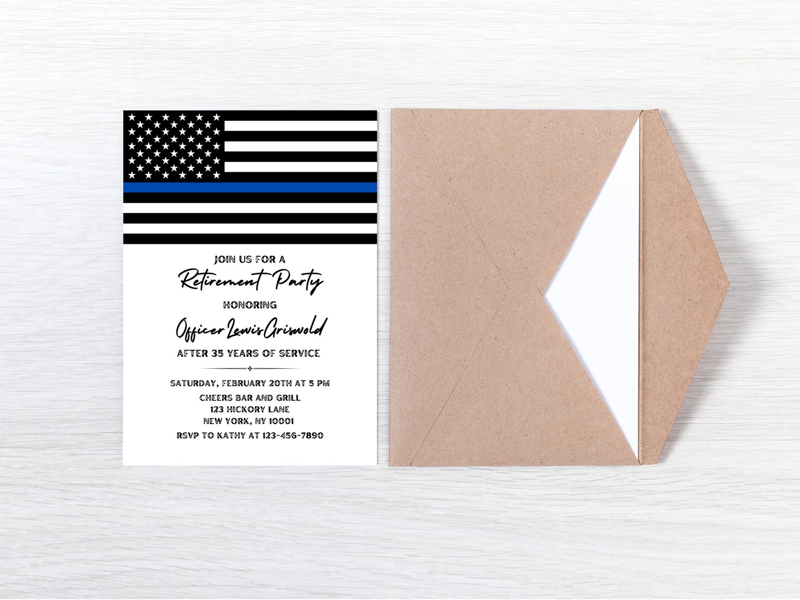 Police Retirement Invitation Template Policeman Retirement Etsy Police Retirement Invitation Template Policeman Retirement Etsy