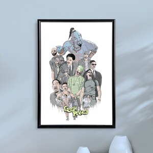 Fresh Prince of Bel-Air Poster, Film Art Print, A4, A3, Gift for him/her, Amazing Poster, Film Poster, Digital Art, Bedroom Wall Art
