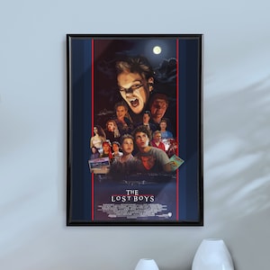 The Lost Boys 1987 Poster, Film Art Print, A4, A3, A2 Gift for him/her, Amazing Poster, Film Poster, Digital Art, Bedroom Wall Art