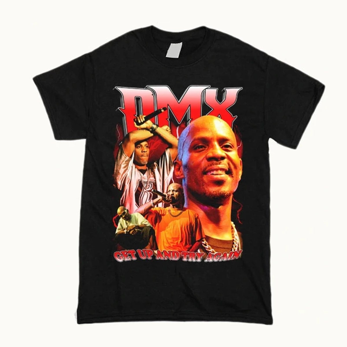 DMX T-shirt Hip Hop Rap Tee Vintage 90s DMX Shirt Rapper | Etsy