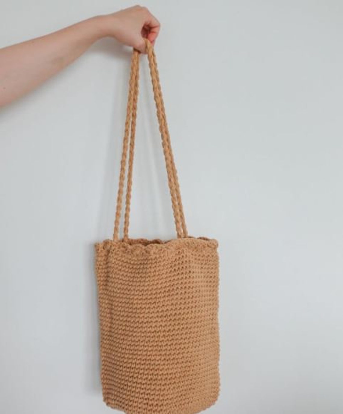 boho straw bag