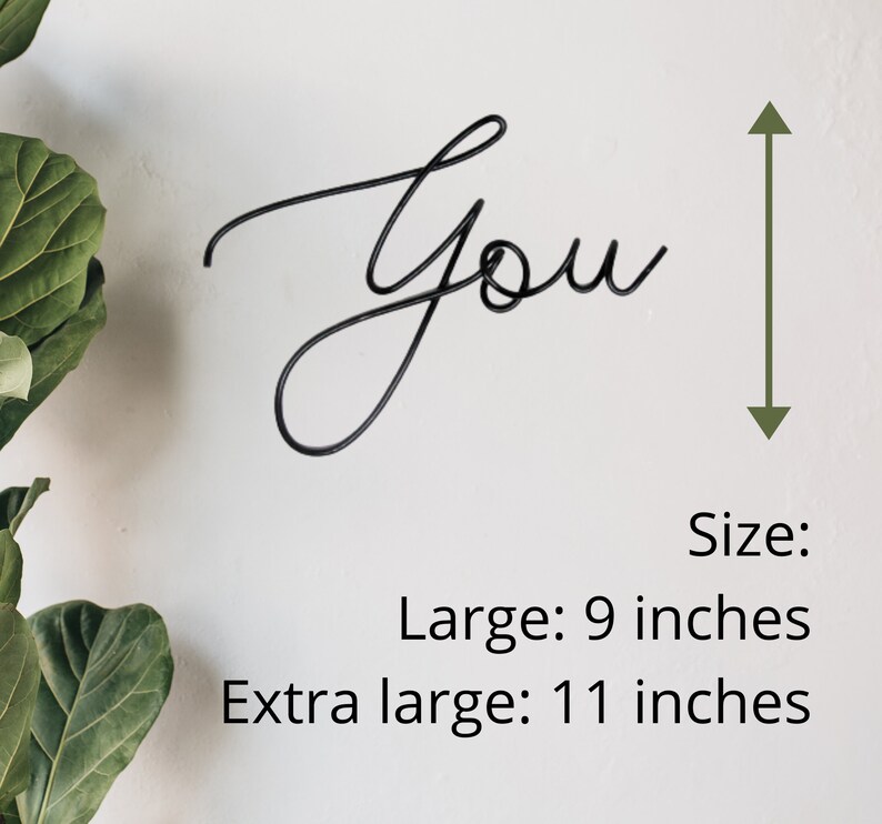 You Got This Wire Wall Art Home Decor Wire Words Metal Wall Etsy UK