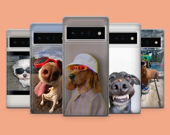 Dog Meme Phone Case Dachshund Phone Cover for Google Pixel 11Pro XL, 10Pro, 9A, 8A, 7Pro, Samsung S25, S26Fe, S23, A56, iPhone 18Ultra, 17E