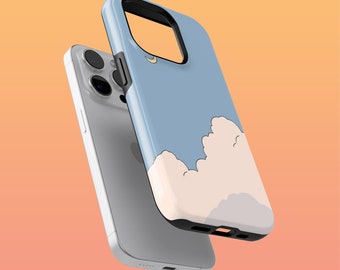 Tough Anime Lofi Phone Case Manga Scenery Cover for iPhone 16Plus, 15, 14, Google Pixel 9Pro XL, 8A, 7A, 6A, Samsung S24Ultra, S23, S22, A54