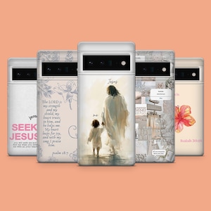Inspo God Phone Case Jesus Love Phone Cover for Google Pixel 10, 9A, 9Pro XL, 8A, 8Pro, 7A, Samsung S25, S24Fe, A56, A15, iPhone 17Pro, 16E