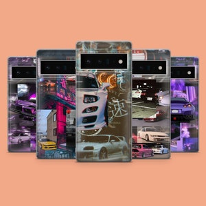 Funda de teléfono Tuner Turbo para Google Pixel 10, 9A, 9Pro XL, 8A, 8Pro, 7A, Samsung S25, S24Fe, A15, iPhone 17Pro, 16E, 15