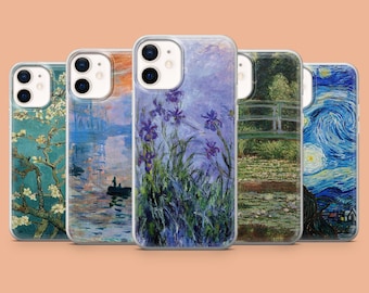 Artist Reproduction-telefoonhoesje Famous Painting iPhone-cover voor iPhone 17Air, 16E, 15, 14, Samsung S25, S24Fe, A56, A15 Pixel 10, 9, 9Pro XL