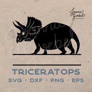 Triceratops SVG; Dinosaur Split Monogram SVG; Dinosaur Name SVG; Cricut files; Silhouette; Dinosaur Birthday cut file; Customizable cut file