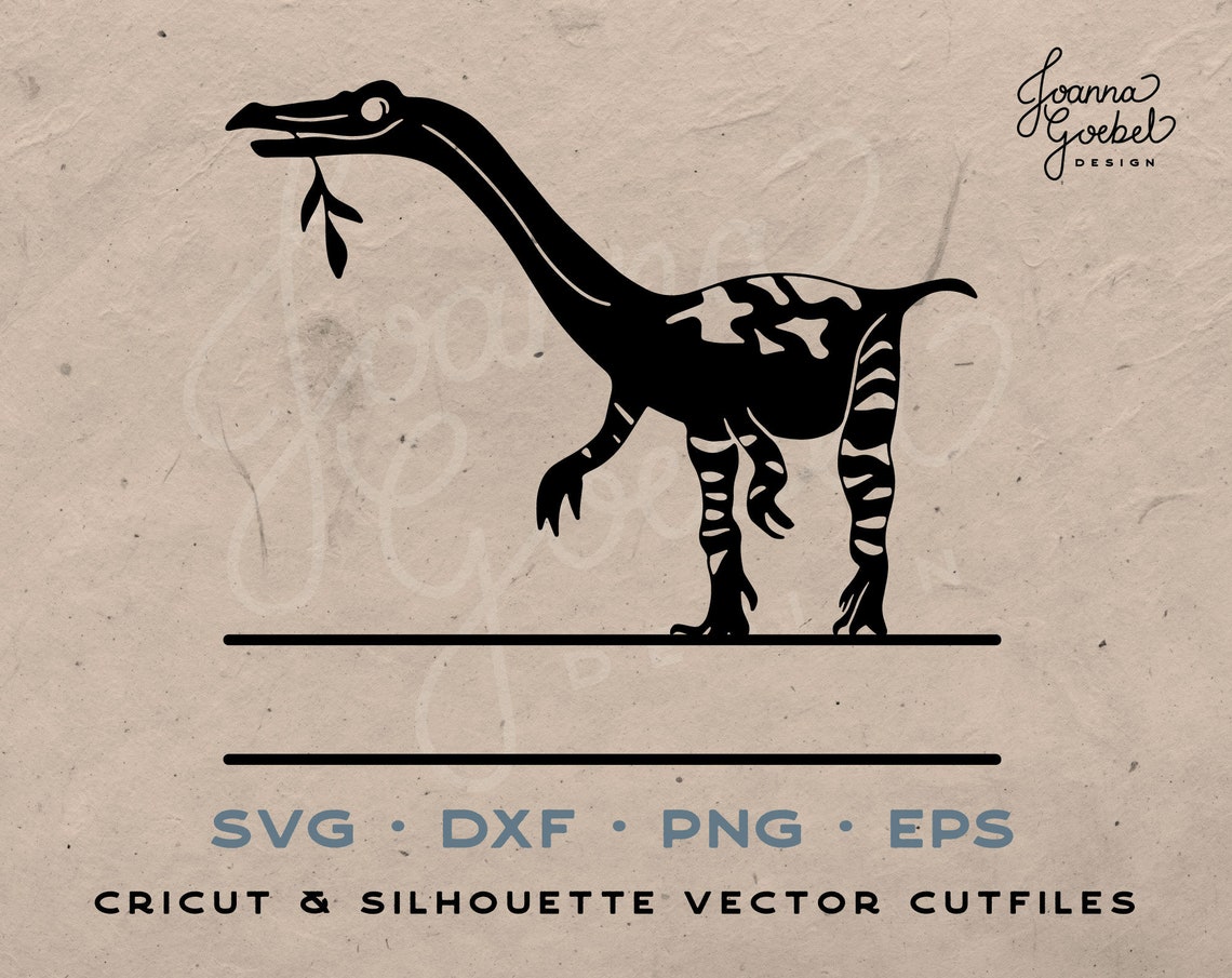 dinosaur with split head