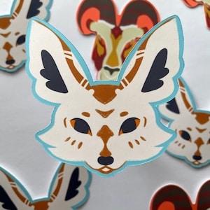Fennec Fox sticker, Dragon Age, Bioware, Dragon Age Inquisition, DAI, Thedas, DAO, Dragon Age Dreadwolf, Fereldan