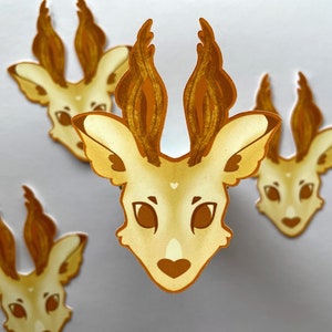 Fuzzy Halla sticker, Dragon Age, Bioware, Dragon Age Inquisition, DAI, Thedas, DAO, Dragon Age Dreadwolf, Elves,