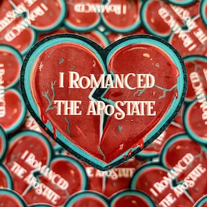 Pegatina de I Romanced the Apostate, pegatinas troqueladas, Dragon Age, Bioware, pegatinas para diario, pegatinas de papelería, Magic, Mage, Anders