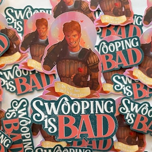 Alistair Romance Sticker Pack, Die cut DAO Romance, Dragon Age inspired, Bioware, Swooping is bad, Alistair Therin, Ferelden