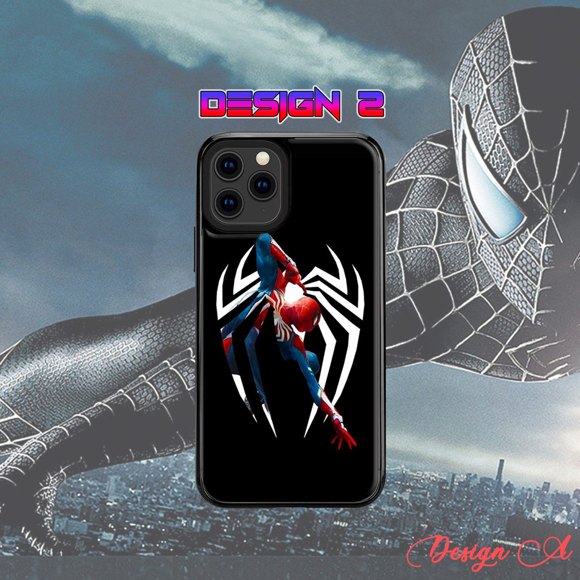 Spiderman Phone Case Spiderman Logo Phone Case Spiderman Etsy