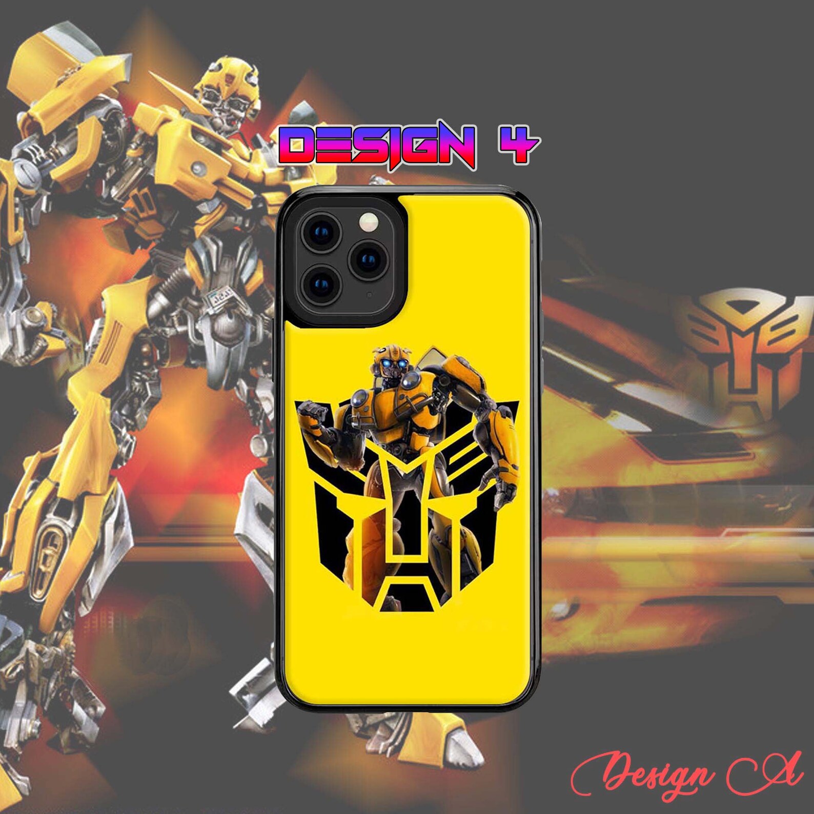 BumbleBee Phone Case Robot Phone Case Transformers Phone Etsy