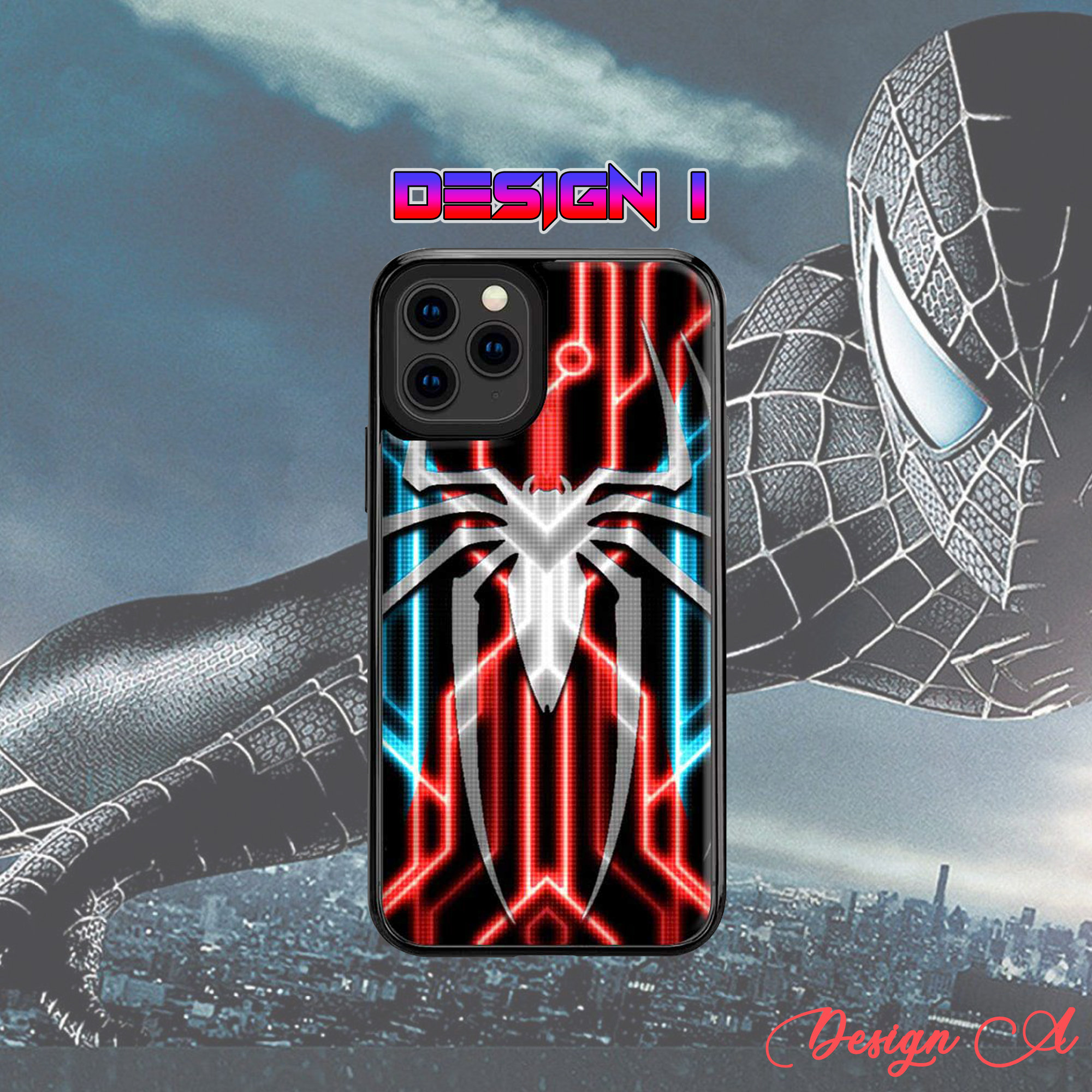 Spiderman Phone Case Spiderman Logo Phone Case Spiderman Etsy