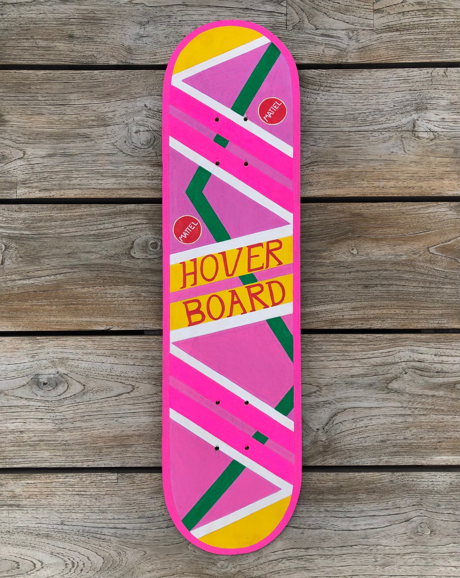 Back to the future hoverboard skateboard deck. Etsy