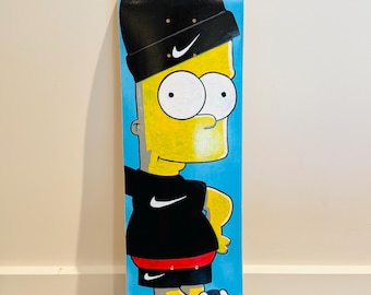 Bart Simpson slateboard deck