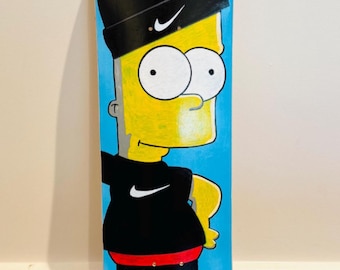 Bart Simpson slateboard deck