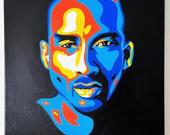 Acrylic KOBE Large 50x40cm on canvas comes framed