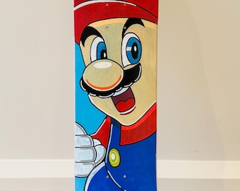 Mario Bros acrylic skateboard