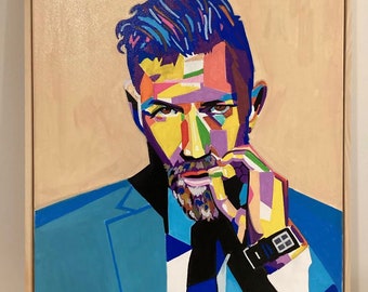 Conor McGregor original acrylic canvas