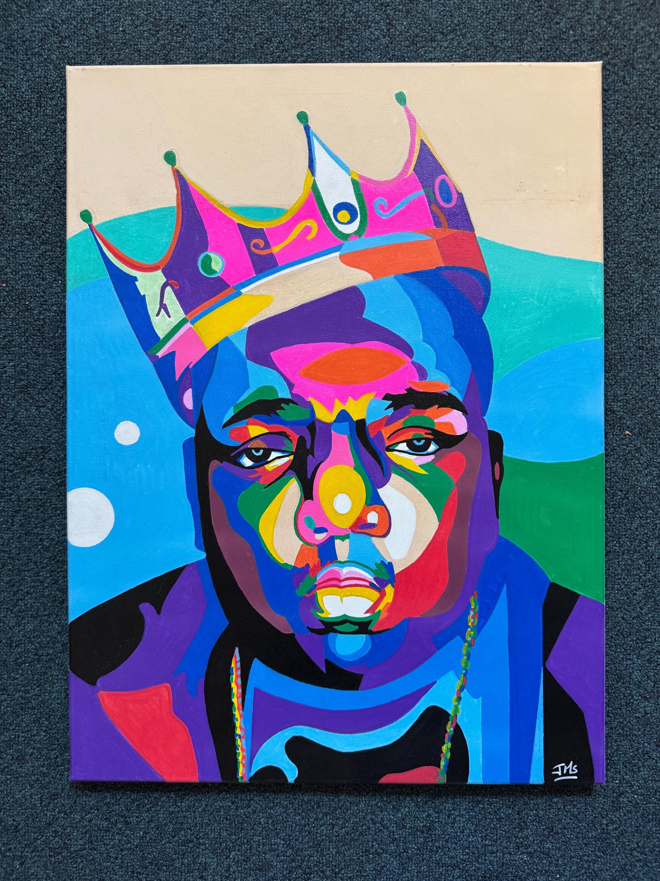 Notorious Big Painting - Etsy