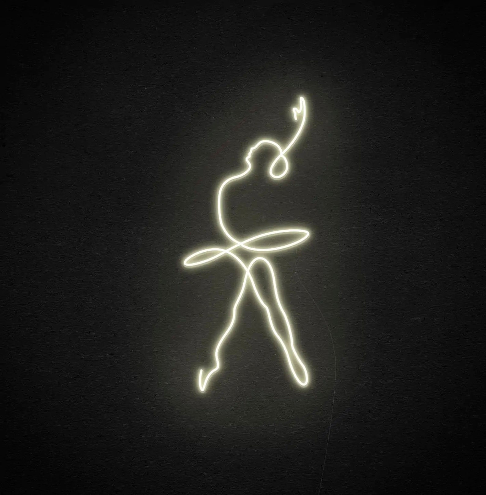 Ballet Dancer Neon Sign Neon Sign Ballet Dancer LED Neon Etsy