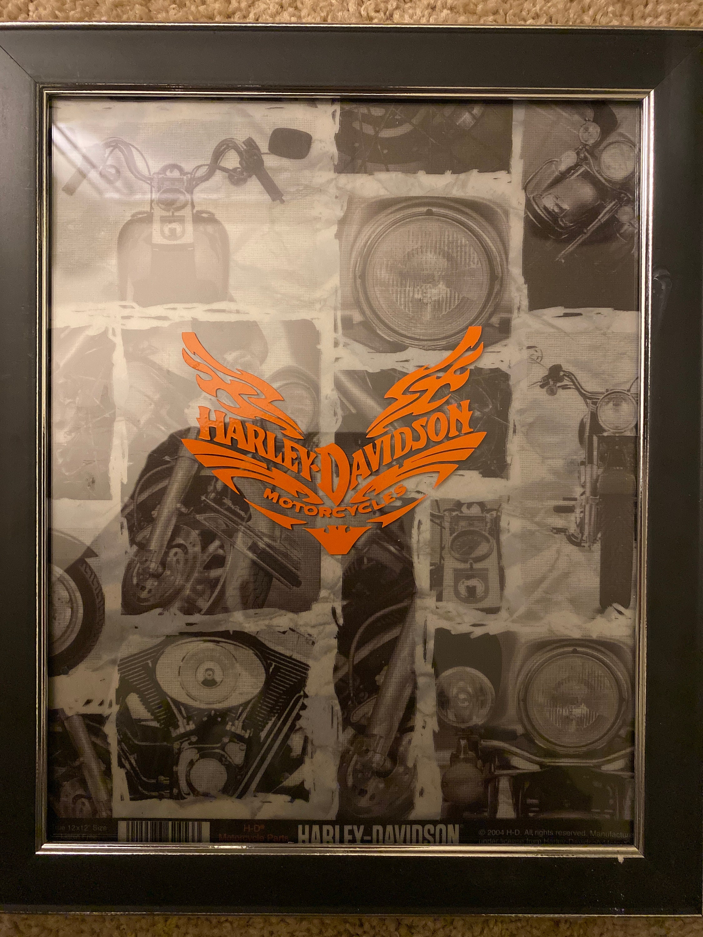 8x10 Harley Davidson picture frame Etsy