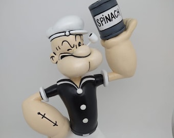 Popeye the sailor Black & White