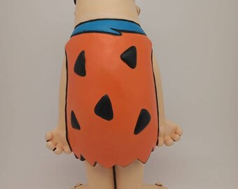 ヴィンテージ　木彫り　フリントストーン 　フレッド フレッド・フリントストーン - Etsy 日本