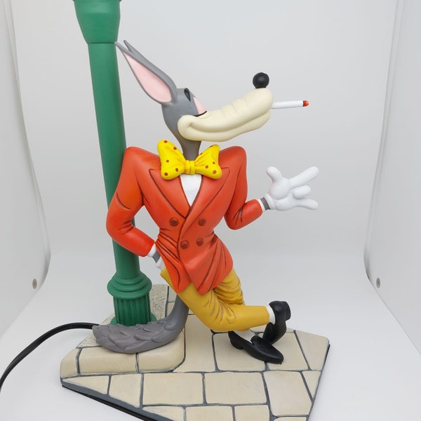 Slick Joe McWolf Lamp (Tex Avery Wolf)